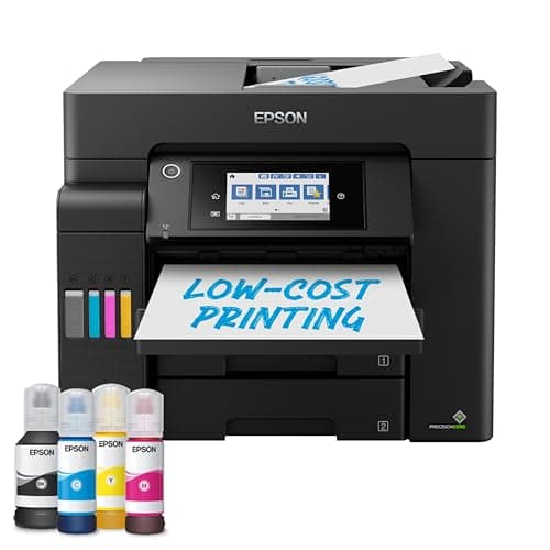 Image of Epson EcoTank ET-5800 A4 Multifunction Wi-Fi Ink Tank Printer with Fax