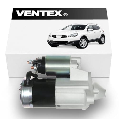 Image of VENTEX® Starter Motor VSM8210 Compatible with Renault Clio Megane 1.5 dCi Diesel Kadjar 2003-2024 Nissan Qashqai Juke Note 1.5 dCi 2007-2013