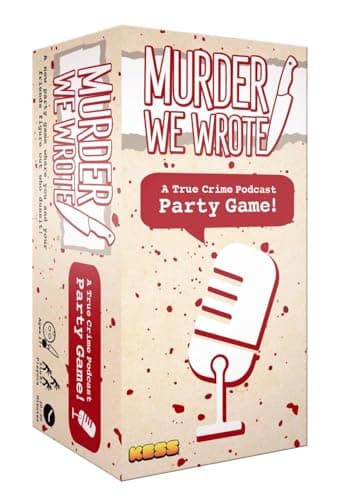 Image of KESS Murder We Wrote - Murder Mystery Party Game for Adults & Teens, 3-8 Players, Ages 14+, Card Game Based on True Crime Podcasts, Playtime 30-90 Mins