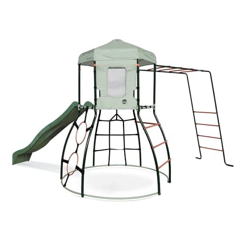 Image of Plum Play Metal Climbing Dome Frame (Slide and Monkey Bars)