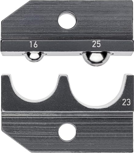 Image of KNIPEX Crimping Die for Non-Insulated Tube and Crimp Cable Lugs and Non-Insulated Butt and Crimp Connectors in Accordance with Din 46341, 97 49 23