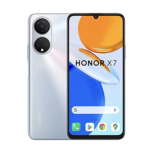 Image of HONOR X7 Smartphone Android 11, 4GB RAM + 128GB Storage, 6.47” FullView Screen with 90Hz Smooth Display, 48MP Rear Quad Camera, 5000mAh High Capacity Battery（2 Year Warranty)