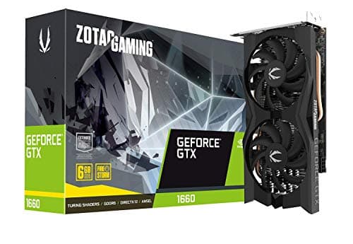 Image of Zotac Gaming GeForce GTX 1660 6GB GDDR5 192-bit Graphics Card, Super Compact, ZT-T16600K-10M