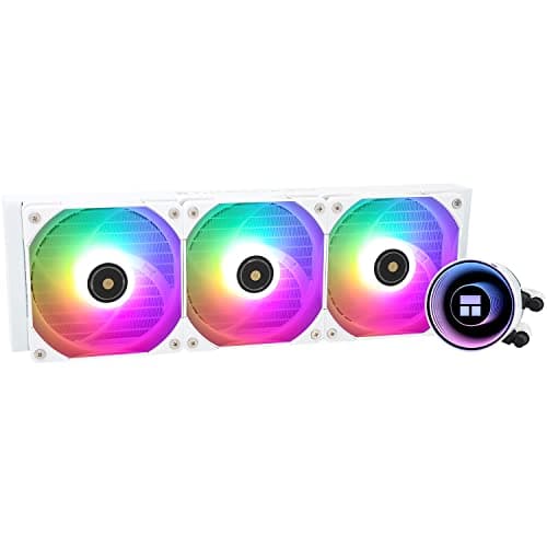 Image of Thermalright Frozen Notte 360 White ARGB V2 Waterkoeling CPU-koeler, 360 Specificatie CPU-vloeistofkoeler, 3 PWM-ventilatoren, Geschikt voor AMD: AM4/AM5, Intel LGA 1851/1700/115X/1200/2011