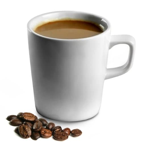 Image of Genware Royal Conical Coffee Mugs 22cl - Pack of 6 | Coffee Cups, Tea Mug, Porcelain Coffee Mug, White Coffee Mug | 7.75oz Coffee Mug