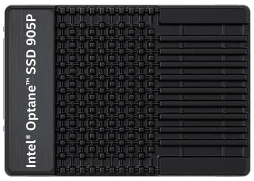Image of Intel SSDPE21D960GAM3 Optane 905P Series 960 GB 2.5-Inch Solid State Drive with M.2 Adapter Cable - Black