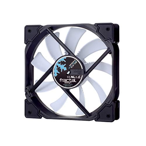 Image of Fractal Design Venturi HF-12 White - Computer Fan - Silent Fan - High Airflow - Long Life Time - FDB-Bearings - Aerodynamically shaped struts – 12v - 120 mm - White (Single)