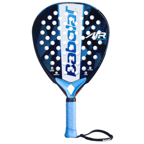 Image of Babolat, Air Origin Model Rackets, One Size, Blue, Synthetic Material, Ideal for Beginner Aerial Players, Light Weight, Maneuverability and Comfort