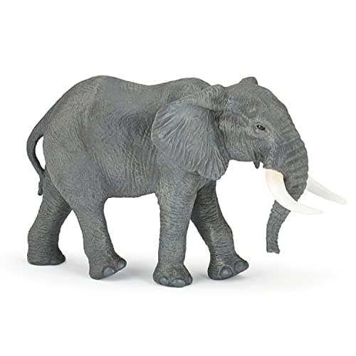 Image of Papo - Realistic Large African Elephant Figure - Ages 3+ - Wild Life Collection - Educational Play African Wildlife - Gift Idea Toy for Girls and Boys