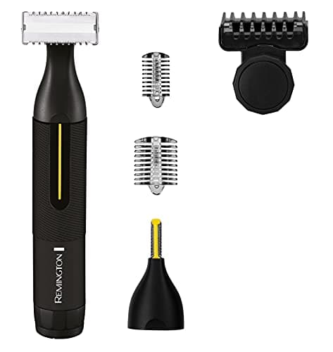 Image of Remington Omniblade HG4001 Multi Hair Trimmer Beard Trimmer Body Ear & Nose Hair Trimmer (Razor 0.15 mm + Micro Trimmer & Combs, USB Charging Function, 100% Waterproof) [Amazon Exclusive]