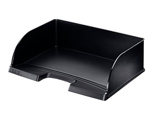 Image of Leitz A4 Landscape Letter Tray, Jumbo, Black, Plus Range, 52190095