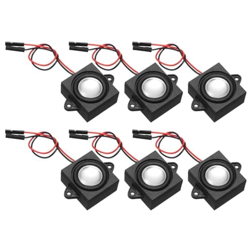 Image of sourcing map 2Pcs 3 Watt 4 Ohm Single Mini Speaker Full-Range Mobile Portable Advertising Machine Speaker Connector Separating Interface for Small Electronic Projects