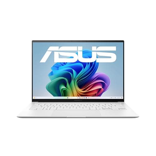 Image of ASUS Zenbook S 14 UX5406SA Laptop | Copilot+ PC | 14 Inch WQXGA+ 16:10 120Hz OLED Display | 32GB RAM | 1TB SSD | Intel Core Ultra 7 258V | Intel Arc | Win11 Home | QWERTZ | Scandinavian White