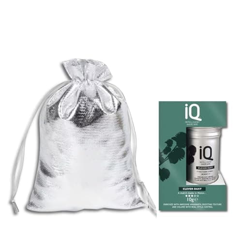 Image of IQ Intelligent Haircare Clever Dust 10g- Lightweight Matt Styling Powder for Instant Volume, Texture & Lift-Unscented, Non-Sticky Formula for Chemically Treated & Colour-Treated Hair (Gift Bag)