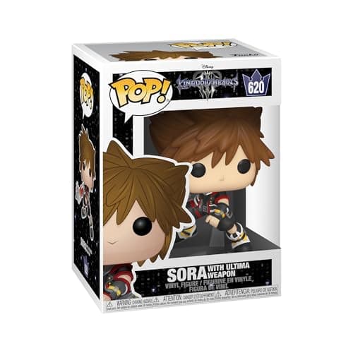 Image of Funko POP! Games: Kingdom Hearts 3-Sora With Shield - Collectable Vinyl Figure - Gift Idea - Official Merchandise - Toys for Kids & Adults - Video Games Fans - Model Figure for Collectors and Display