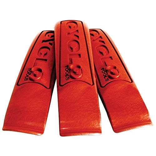 Image of Cyclo Tools Ezytech Tyre Leavers - Set Of 3 - Red