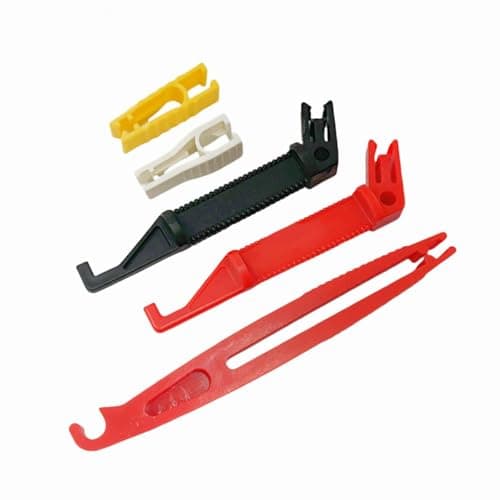 Image of 5 Pcs Mini Fuse Puller Set, 5 Sizes Plastic Automotive Fuse Extractor Tool for Car, Truck & Motorcycle – Compact, Insulated Replacement & Management Kit