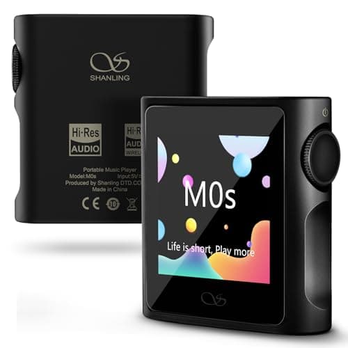 Image of SHANLING M0s 1.7 * 1.7 inch 2in1 MP3 Player DAC Hi-Fi Sound Music Player Portable Digital Audio Player Support Up to 2TB SD Card HD Touch Screen Bluetooth5.0 3.5mm/Type-C Jack