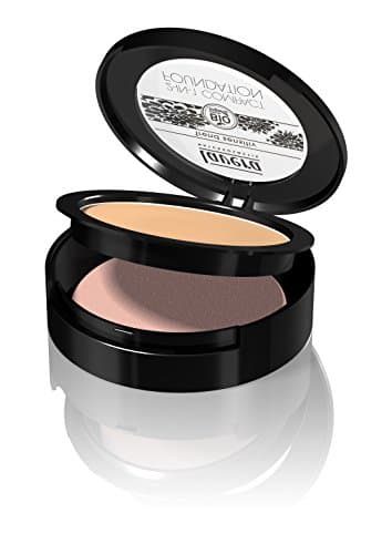 Image of lavera 2in1 Compact Foundation ∙ Colour Honey ∙ Creamy 2in1 Formula ∙ Vegan - Natural & Innovative Make up - Organic Skin Care - Colour Cosmetics