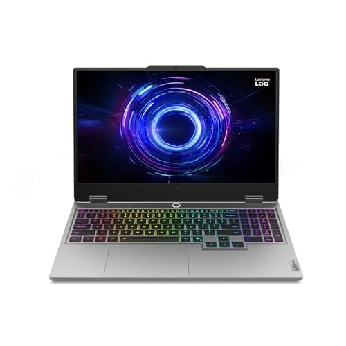Image of Lenovo LOQ Gen 10 | 15.6" inch FHD Gaming Laptop | Intel Core i7-13700HX | NVIDIA GeForce RTX 5060 | 144 Hz | 16 GB RAM | 1 TB SSD | Wi-Fi 6 | Windows 11 Home | White Backlit Keyboard | Luna Grey