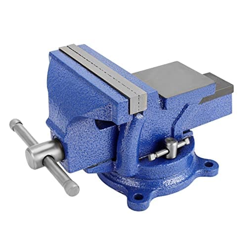 Image of Youyijia Table Vice 5" Heavy Duty Bench Vice with 360 Degrees Swiveling Base Cast Iron Workshop Vise Swivel Workshop Bench Vice Clamp for Workshop Factory Tool Material Clamping Fixing