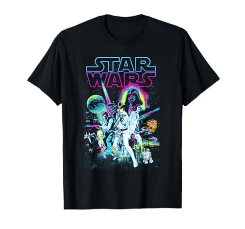 Image of Star Wars Pixelated Group Shot T-Shirt