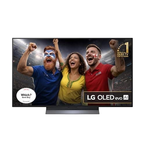 Image of LG OLED48C55LA 48-Inch OLEDevo 4K UHD Smart TV, (α9 AI Processor, Dolby Atmos, Freeview Play and Amazon Alexa, 120Hz) [Model 2025]