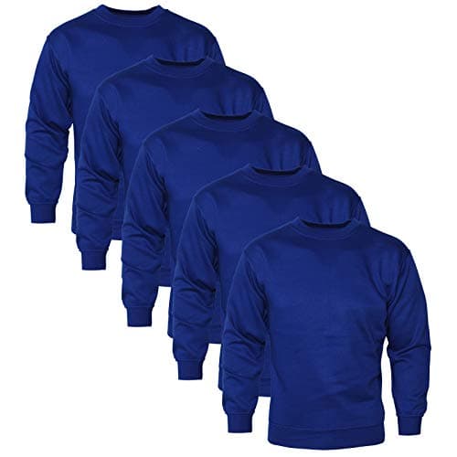Image of Absolute Apparel Pack 5 AA Sterling Sweat AA24 Royal 7XL