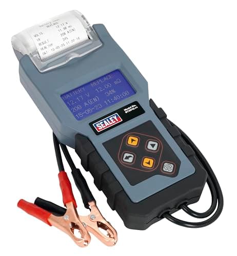 Image of Sealey Bt2012 Digital Battery And Alternator Tester With Printer 12V