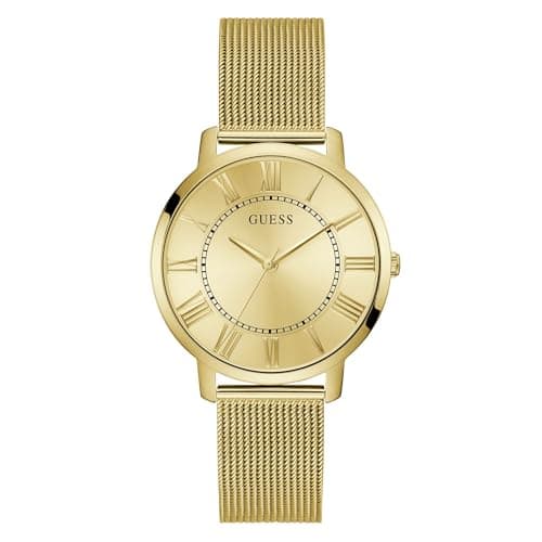 Image of Guess Men's Analog Quartz Watch with Mesh Strap GW0832G1