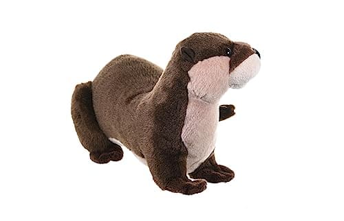 Image of Wild Republic River Otter Plush Soft Toy, Cuddlekins Cuddly Toys, Gifts for Kids 30 cm