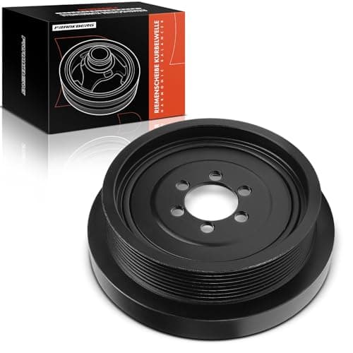 Image of Frankberg Pulley Crankshaft Petrol Compatible with 5 Series F10 523i 5 Series F10 528i 5 Series Touring F11 523i 5 Series F10 530i 5 Series Touring F11 528i Replace# 11237580391,08.11.056