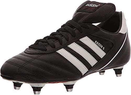 Image of adidas Kaiser 5 Cup, Men's Football Boots, Black (Black/Running White Footwear/Red), 10 UK (44 2/3 EU)