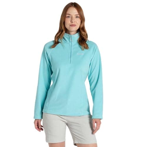 Image of Craghoppers Womens Miska Vi Half Zip Fleece, Blue, 14 EU