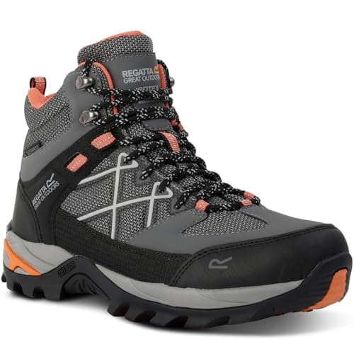 Image of Regatta Women's Samaris III Walking Boots with ISOTEX Membrane, Perfect for Hiking, Walking & Outdoors