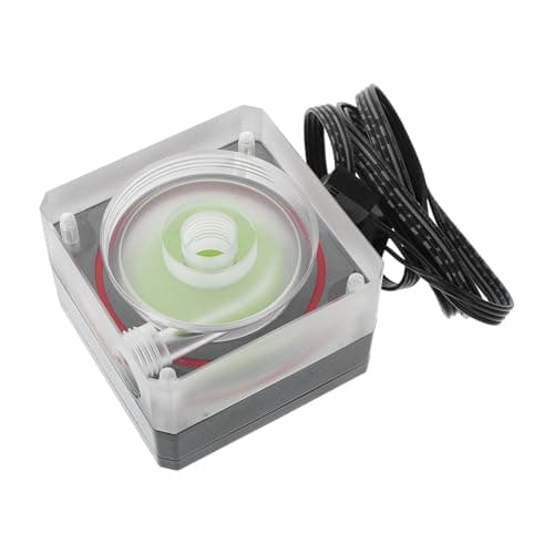 Image of Toddmomy Cpu Water Cooling Pump with Pwm Control, 500l/h Flow Rate, G1/4 Threaded Port, Silent Pc Water Cooler Pump for Custom Liquid Cooling Systems