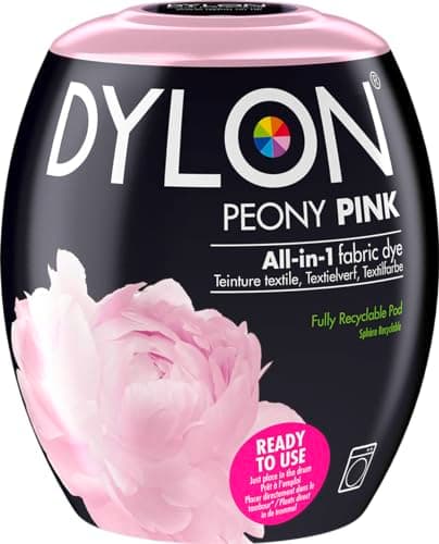 Image of DYLON Washing Machine Fabric Dye Pod for Clothes & Soft Furnishings, 350g – Peony Pink