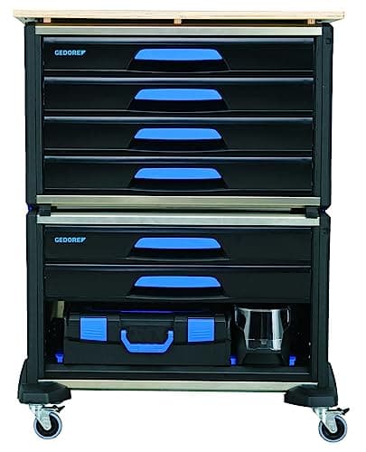 Image of GEDORE 1110 WMW S-03 WorkMo B3 with Tool Assortment 110 Pieces