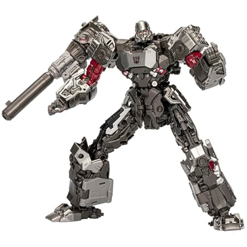 Image of Transformers Toys Studio Series Leader Bumblebee 109 Concept Art Megatron, 8.5-inch Converting Action Figure, 8+