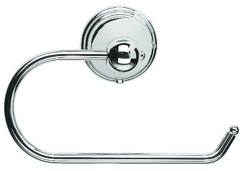Image of Croydex QM201141 Chrome Westminster Wall Mounted Toilet Roll Holder(1)