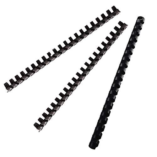 Image of Fellowes Value 8mm Binding Combs - Black (Pack of 100)