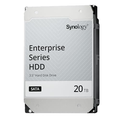Image of Synology Enterprise internal hard drive 20 TB 7200 RPM 512 MB 3.5" Serial ATA III