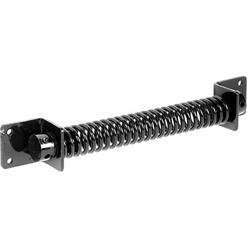 Image of [FIXINGS DIRECT] Heavy Duty Gate Spring Closer/Self Closing Gate Spring Or Door Spring for Wooden Or Vinyl Gates Adjustable Gate Closer (Indoor & Outdoor Use) (250mm, Black)