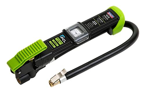 Image of Sealey Airlite Eco Tyre Inflator with Clip-On Connector - SA37/98