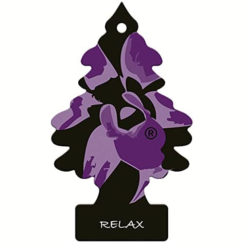 Image of Little Trees Air Freshener Tree MTR0034B Relax Fragrance For Car Home Boat Caravan - 24 Pack