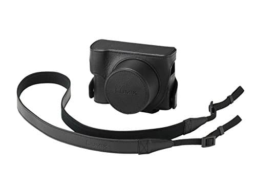 Image of Panasonic DMW-CLX100EK Leather Case for DMC-LX100EB Camera - Black