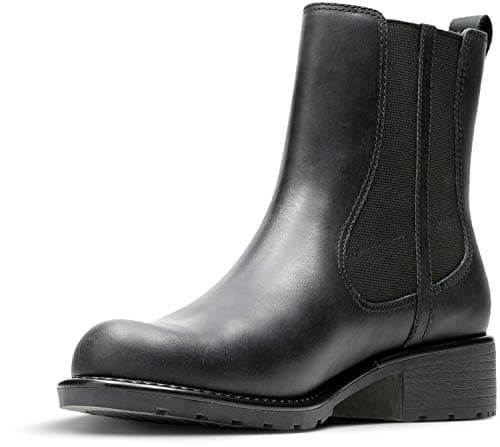 Image of Clarks - Womens Orinoco Club Low Boot, 4.5 UK, Black Leather