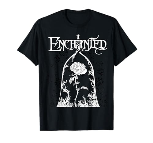 Image of Beauty And The Beast Enchanted Rose T-Shirt