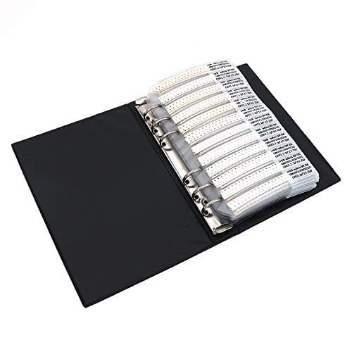 Image of DollaTek Capacitor 0603 (0.5pF-2.2uF) 90 Value x 50pcs = 4500pcs SMD SMT Capacitor Combo Sample Book Kit