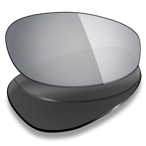 Image of Mryok Polarized Replacement Lenses for Oakley Cables OO9129 - Silver Titanium
